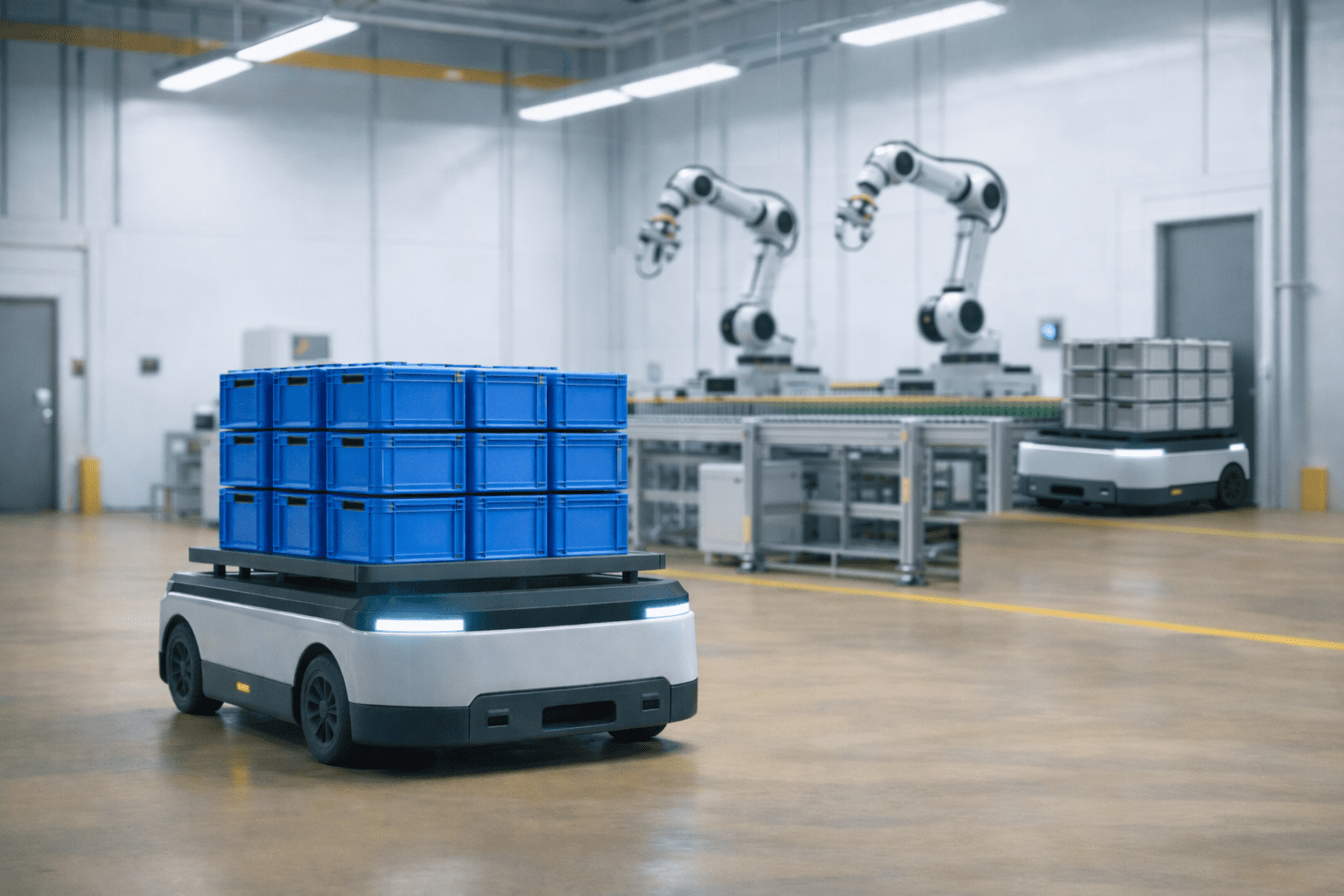 Mobilní robot ve výrobě