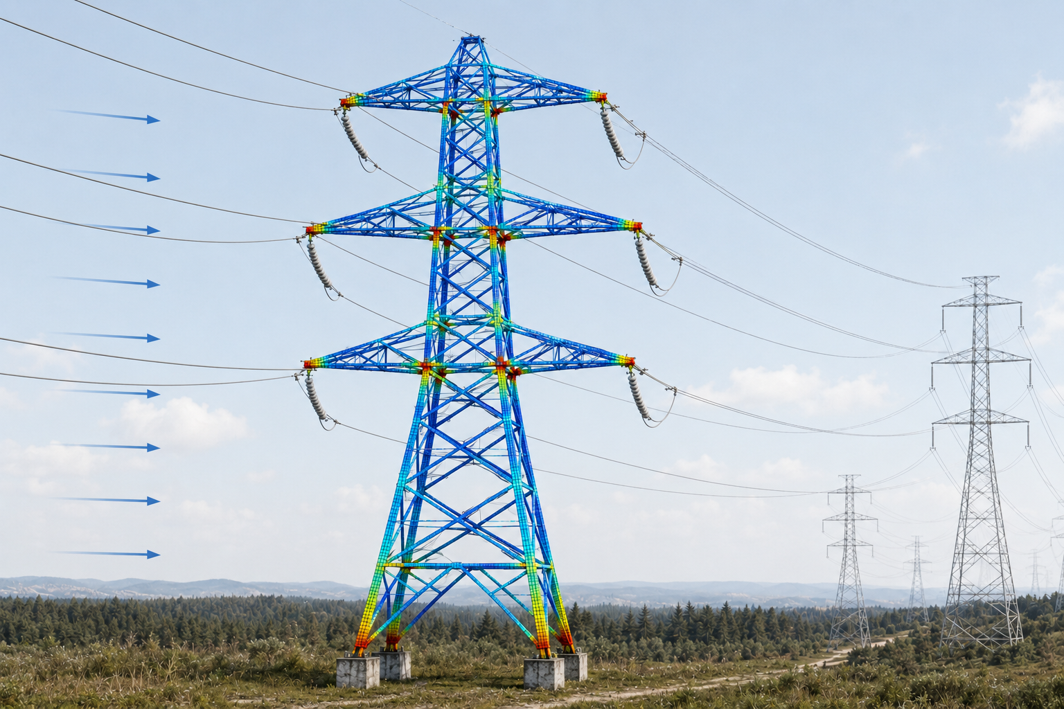 Simulace energetického zařízení, proudění a tepelného zatížení v SIMULIA
