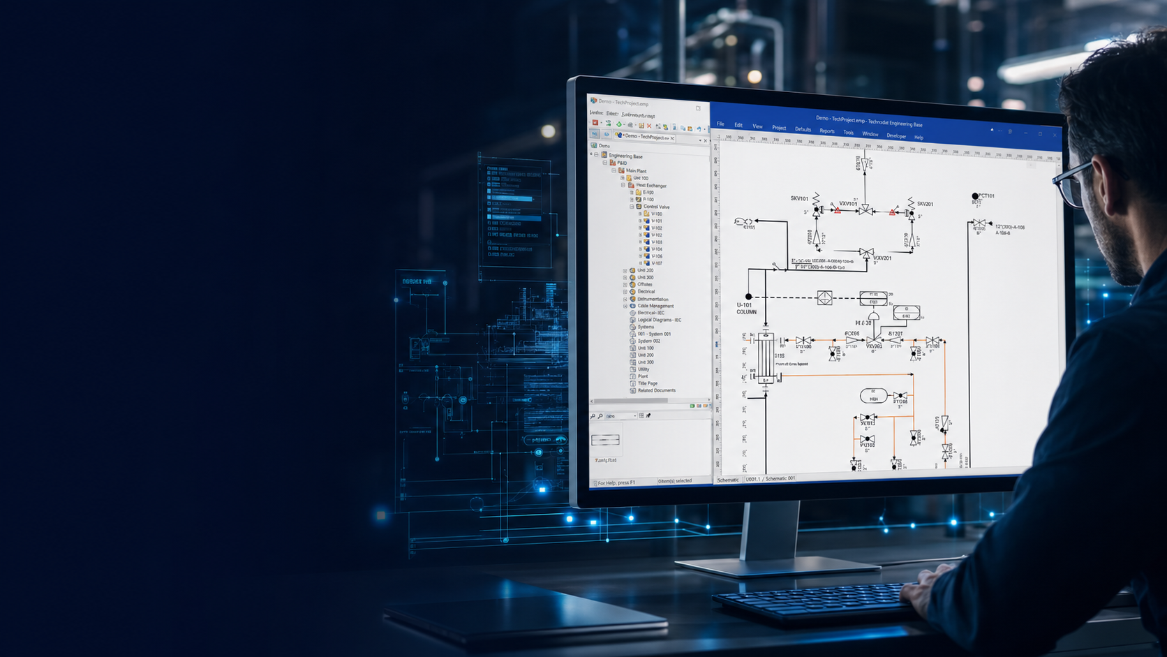 Engineering Base – datově řízená elektro a technologická dokumentace