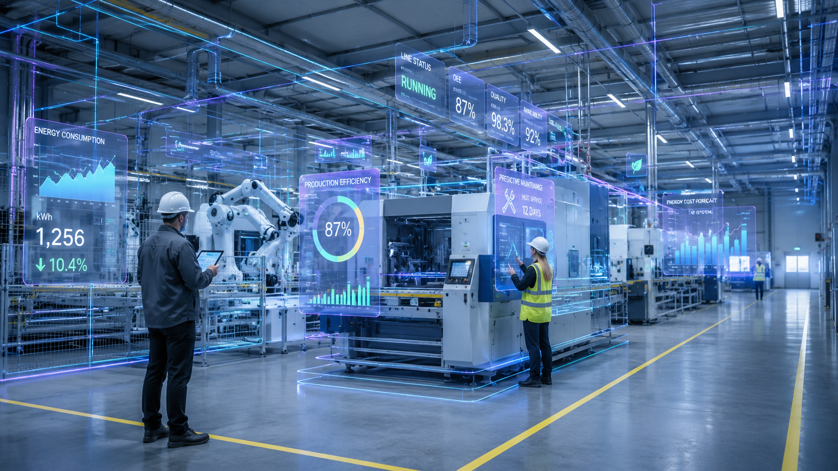 Energetická efektivita výroby a optimalizace spotřeby energie pomocí digitální simulace